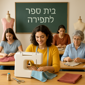 קורס תפירה בספטמבר 2026: הטרנד שכובש את הבית